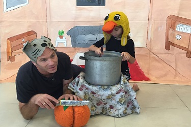 שעת סיפור – "מרק דלעת" תיאטרון החלומות של אסיק