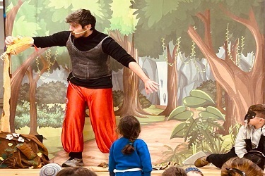 שעת סיפור: "מהומה ביער" – תיאטרון דף חדש
